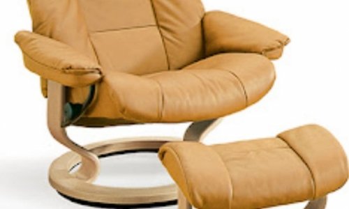 Fauteuil de relaxation type Stressless + repose pied Roquemaure